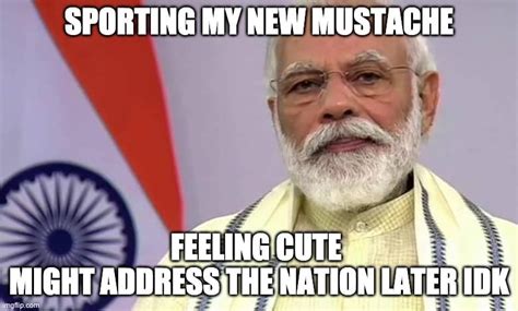 New mustache... : r/indiameme