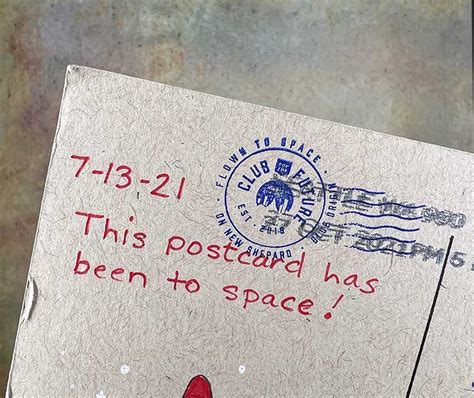 I received a postcard from space, and so can you! - Story Telling Co