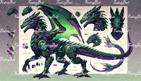 Fantasy Dragon 0114 - Adoptable OPEN by FantasyBust on DeviantArt