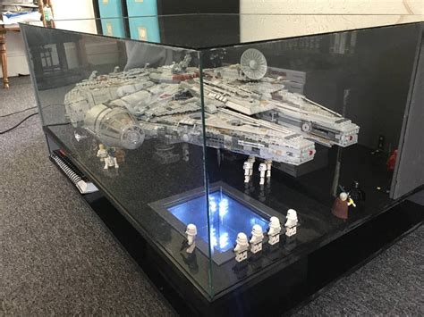 DIY Process Lego Millenium Falcon Coffee Table Star Wars Room, Star ...