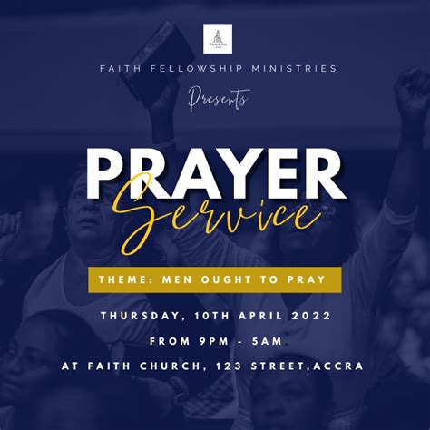 PRAYER FLYER Template | PosterMyWall