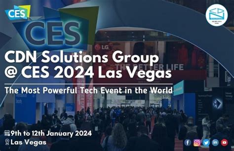 CES 2024 Exhibitor List - CDN Solutions Group