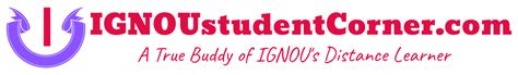 IGNOU Student Corner .com