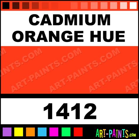 Cadmium Orange Hue Aquarell Studio Watercolor Paints - 1412 - Cadmium ...