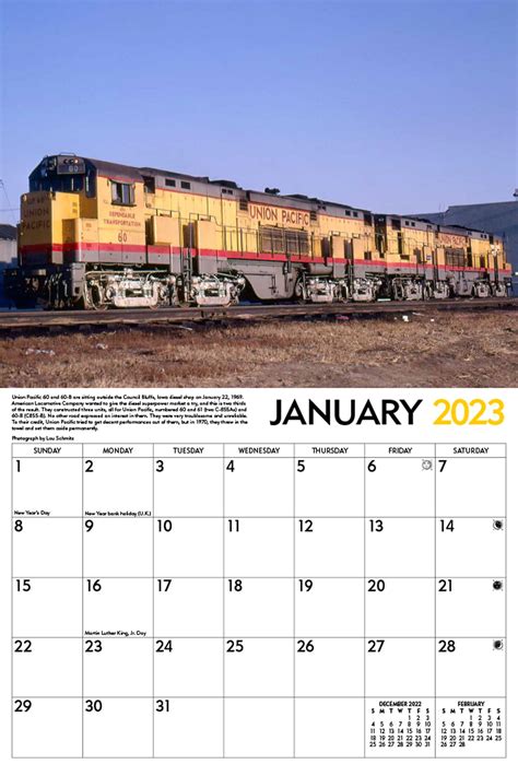 Union Pacific 2023 Calendar - May Calendar 2023