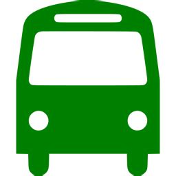 Green bus icon - Free green bus icons