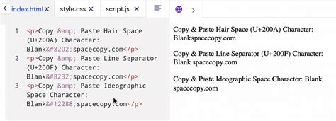 Line Separator (U+2028) | Copy and Paste [ ] Character