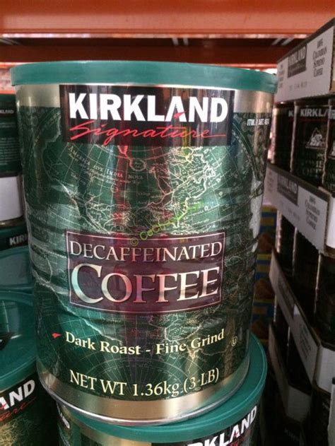 Kirkland Signature Decaf Arabica Coffee 3 Pound Can – CostcoChaser