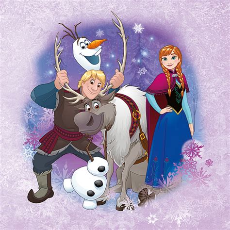 Kristoff, Olaf, Sven, and Anna - Frozen Photo (40198372) - Fanpop