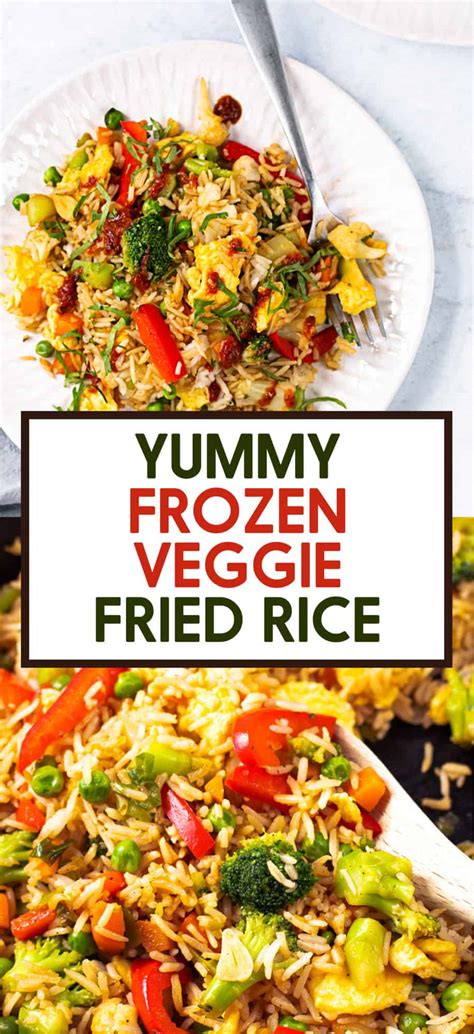 Frozen Veggie Fried Rice | Lexi's Clean Kitchen