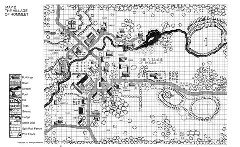 map 2 the village of hommlet.jpg | EN World D&D & Tabletop RPG News & Reviews