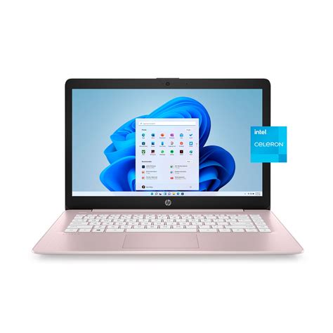 "HP Stream Laptop 14"", Intel Celeron N4020, 4GB RAM, 64GB eMMC, Rosa Rosa, Windows 10 ...