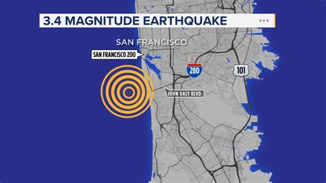 3.4 magnitude earthquake hits San Francisco Bay Area, USGS says - ABC7 ...