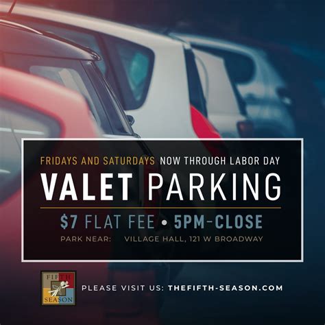 Valet Parking – The Fifth Season