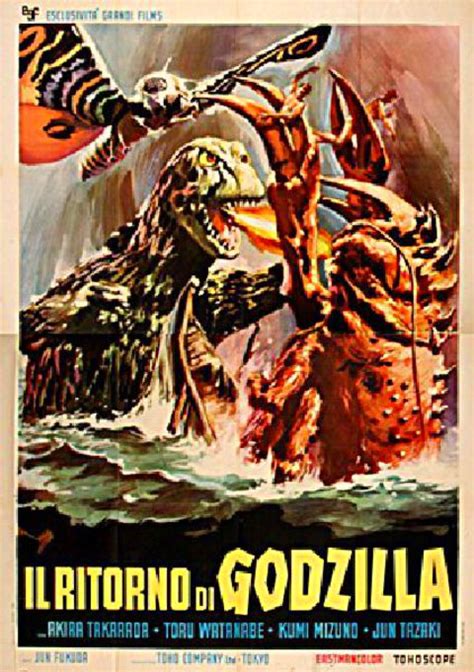 Ebirah, Horror of the Deep Original 1968 Italian Quattro Foglio Movie Poster - Posteritati Movie ...