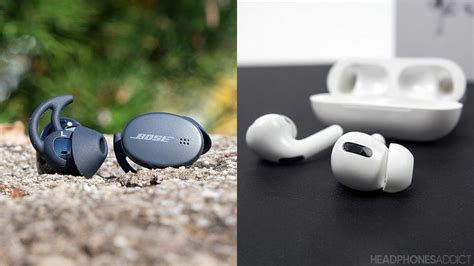 Bose Sport Earbuds vs. Apple AirPods Pro (Comparison 2020)