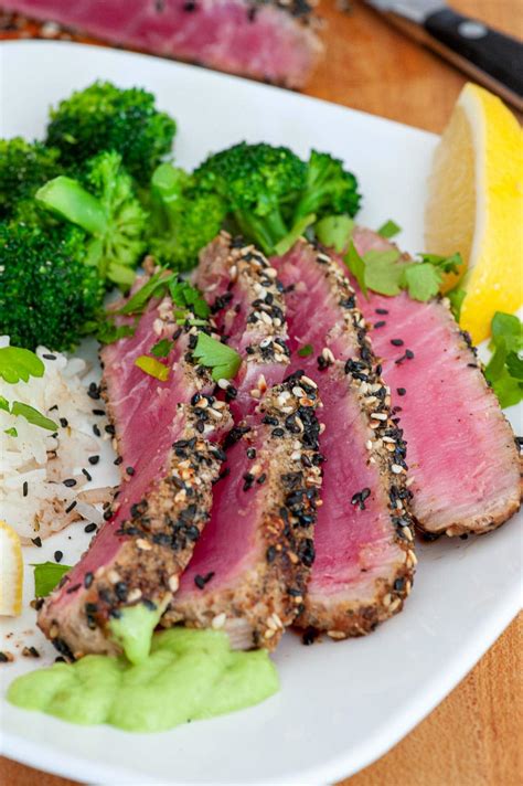 Seared Tuna Steak Recipe (How to Sear Ahi Tuna) - Joe's Healthy Meals