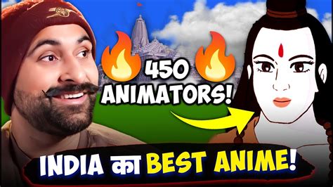 The AMAZING Story Of The BEST Indian Anime - YouTube