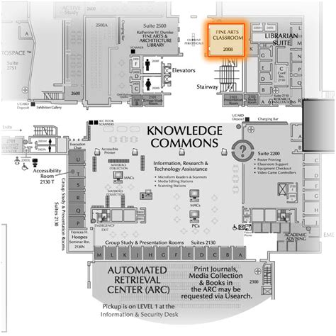 Rooms and Spaces Marriott Library