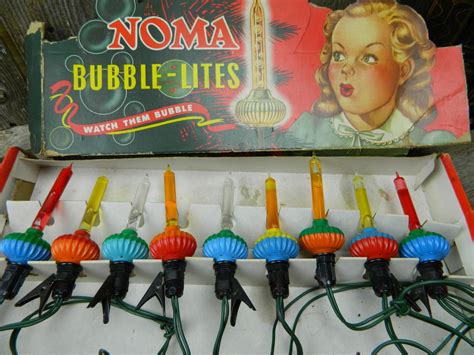 Vintage Mid Century NOMA Bubble Light Set - Original Box - Original Cord by allthatsvintage56 on ...