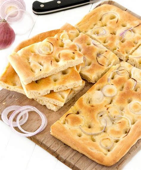 Focaccia is an Italian flatbread made with flour, water, extra virgin ...