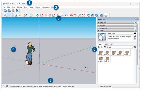 Navigating the SketchUp Interface | SketchUp Help