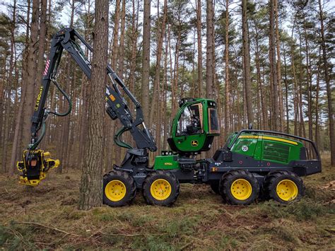 John Deere 1170G 8w harvester Logging Equipment, Forestry Equipment ...