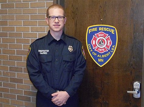 Fire Department has new uniforms, patch - Albert Lea Tribune | Albert ...