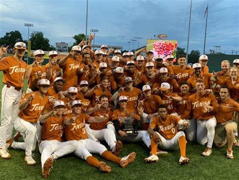 Texas baseball wins Big 12 Championship after wild sequence of events