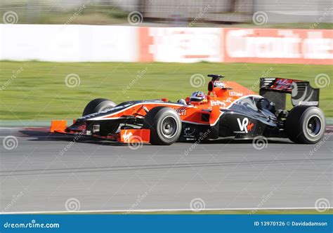 Timo Glock Driving for the Virgin Racing Team Editorial Photo - Image of timo, virgin: 13970126