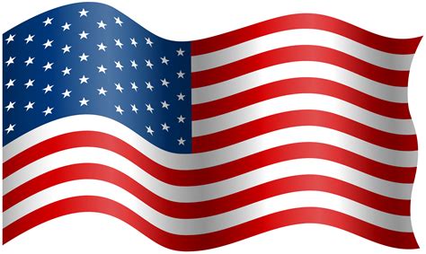 American Flag Waving Png - dashingtrust