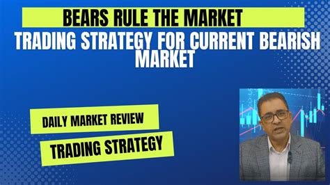 TRADING STRATEGY IN BEARISH MARKET - YouTube