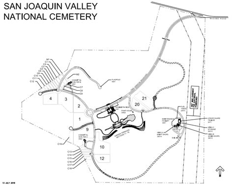 San Joaquin Valley National Cemetery Map - Connie Celestina