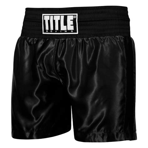 TITLE Boxing Pro Traditional Cut Trunks