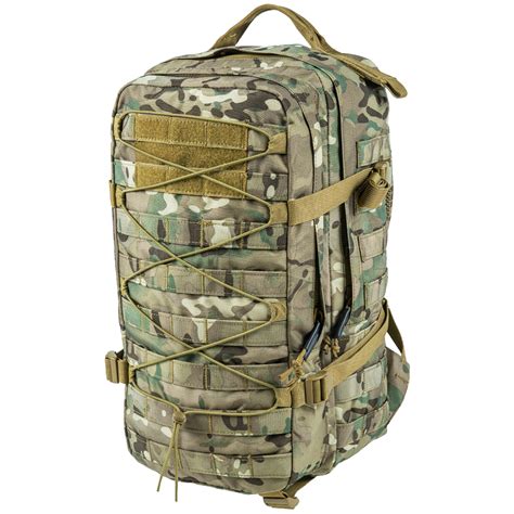 Military backpack PNG image