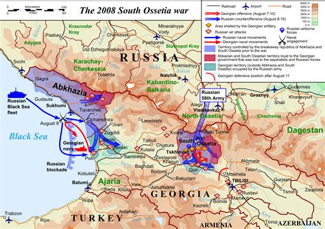 2008 South Ossetia War - MapSof.net