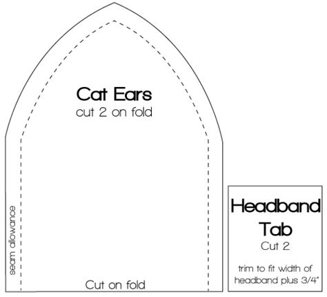 Printable Chipmunk Ears Template | Free Printable Calendar