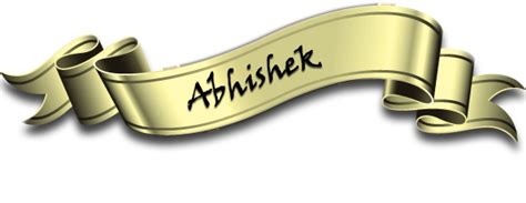 Golden Ribbon Banner by AbhishekGhosh on DeviantArt