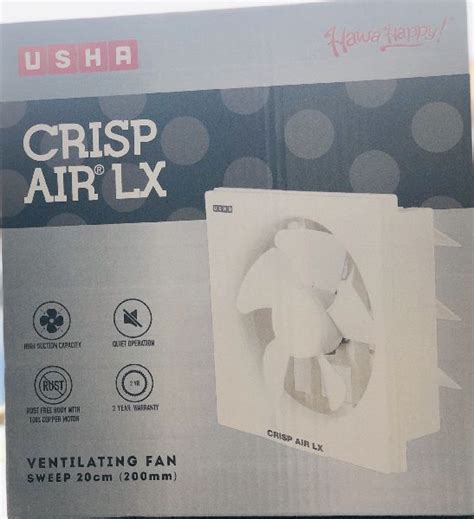 Aluminum Electric Fully Automatic Usha Ventilation Fan, for Reduce ...