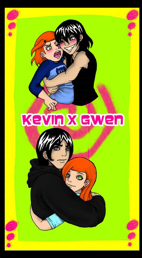 Ben 10 - Kevin X Gwen by kikikun on DeviantArt