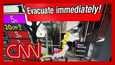 Japan tsunami warning to last for 'SEVERAL DAYS' as earthquakes strike ...