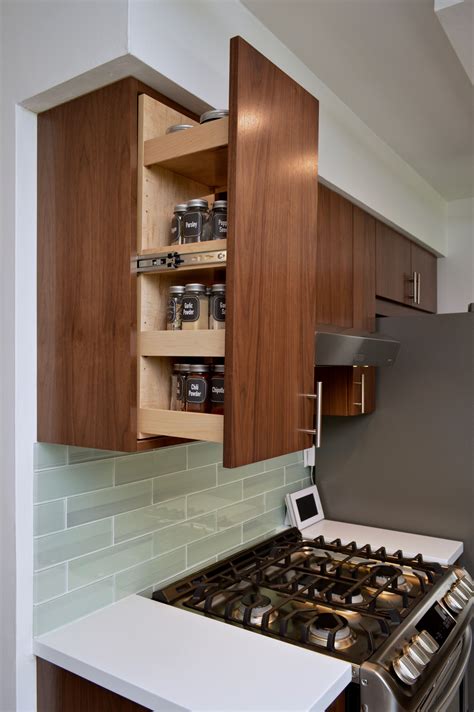 Diy Pull Out Spice Rack For Upper Cabinets - Build Your Own Pull Out ...