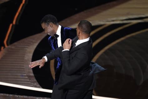 Will Smith slaps Chris Rock moments for winning best actor Oscar at 2020 Academy Awards ...