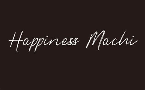 Happiness Machine free font