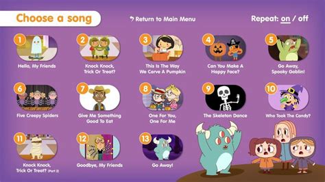 Halloween Music: Super Simple Songs Halloween DVD, full audio video ...