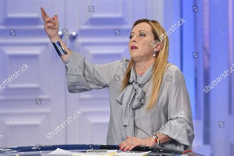 Italia Political Party Leader Giorgia Meloni Editorial Stock Photo ...