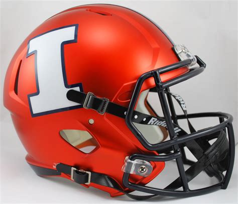 Illinois Fighting Illini NCAA Riddell Full Size Speed Replica Football ...