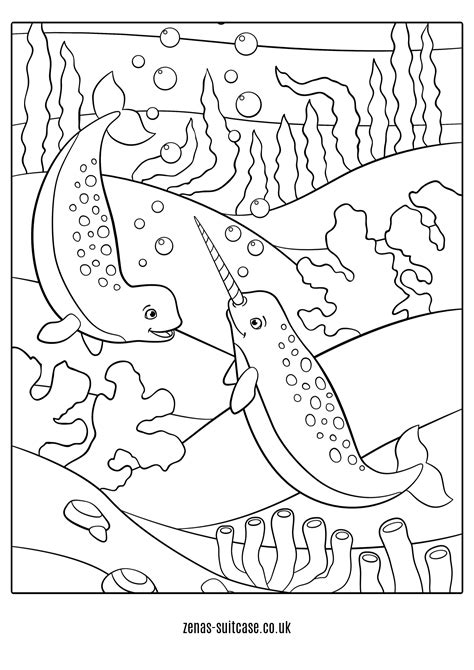 Printable Under The Sea Coloring Pages