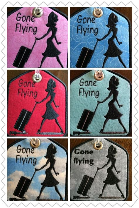 Flight Attendant Luggage Tags Personalized | Etsy