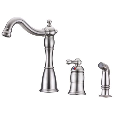 “Prime Collection” Single-Handle Kitchen Faucet With Side-spray – Ultra Faucets